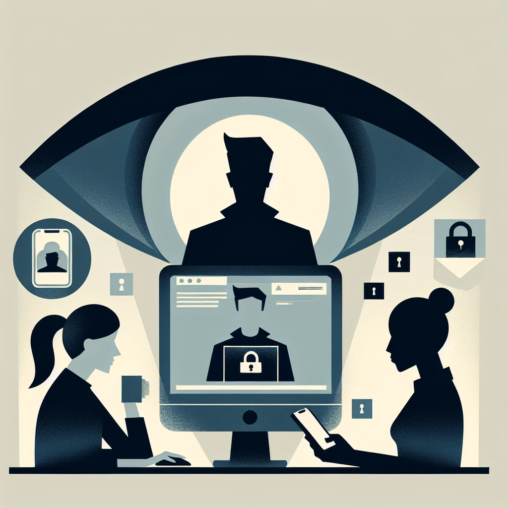 "Imagen ilustrativa de una persona usando Instagram de manera anónima, representando la privacidad y el uso de la red social sin revelar la identidad, acorde con el tema de la guía sobre Instagram Anónimo."